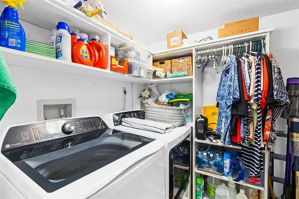 a view of storage and utility