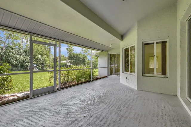 a view of an outdoor space and a yard