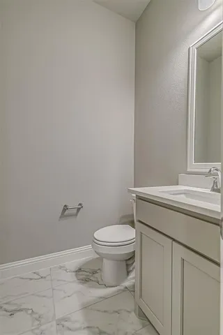 an empty room with closet