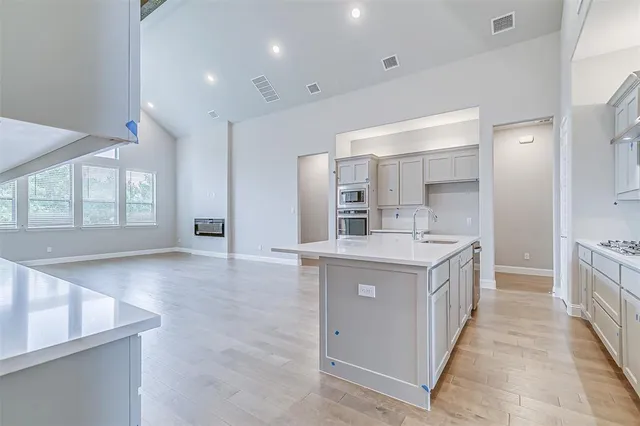 a close view of a stove