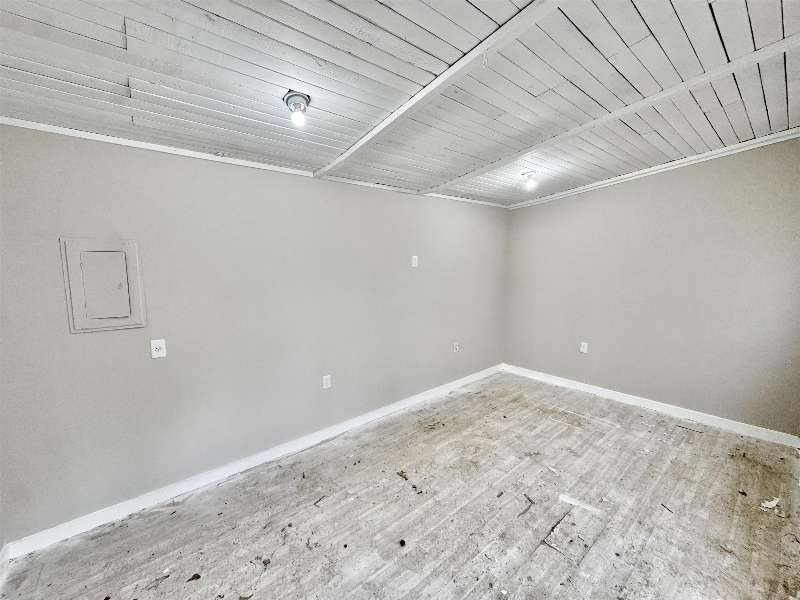 6400 Kerrville Rosemark Road Millington, TN 38053 - Photo 21 of 36 Unfurnished room with wooden ceiling and electric panel