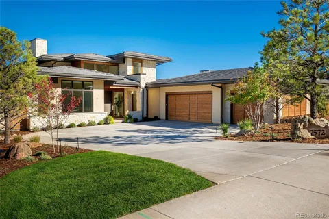 a view of a lake with a mountain in the background