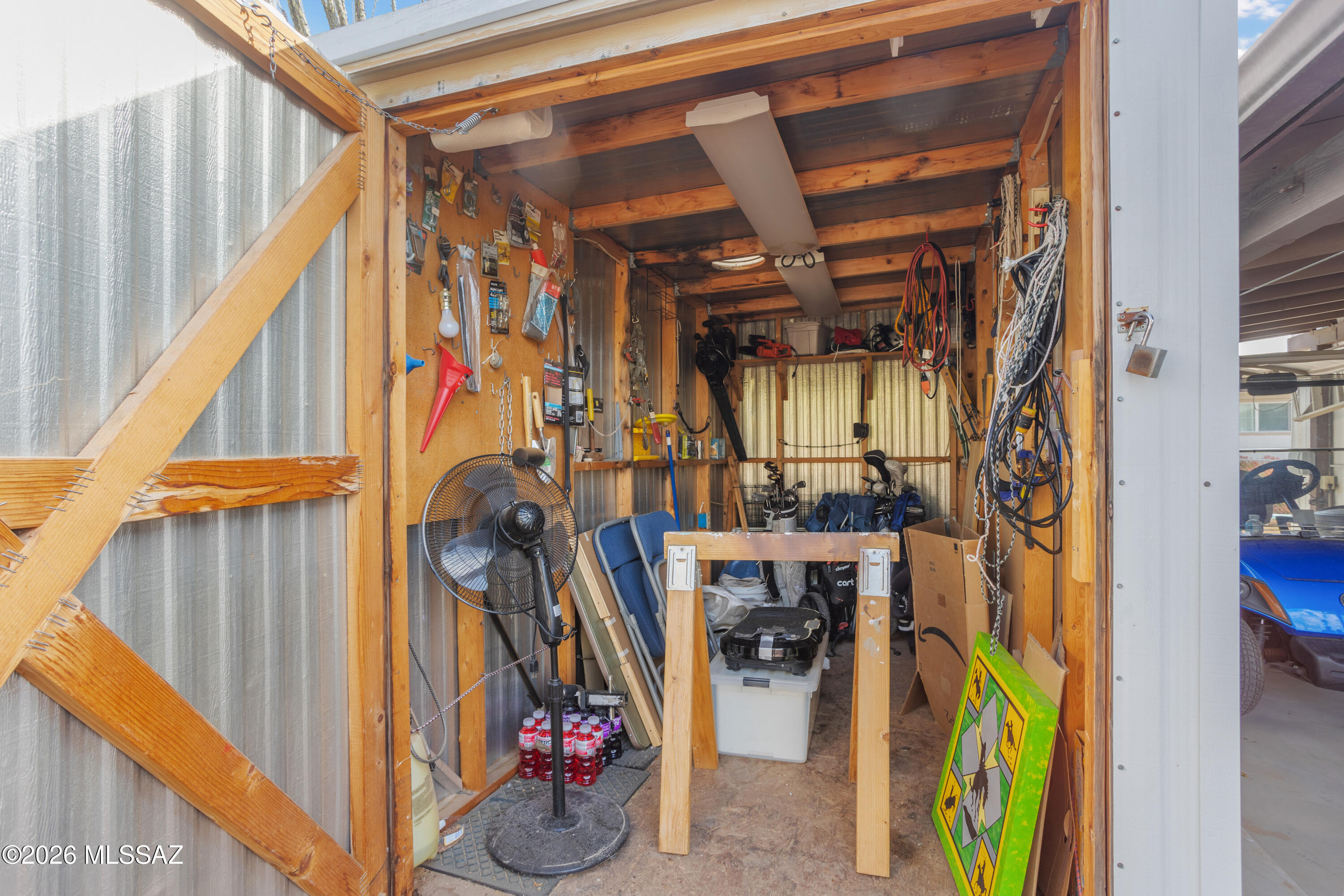 6126 West Rafter Cir Street Tucson, AZ 85713 - Photo 29 of 30 Room to store the golf cart