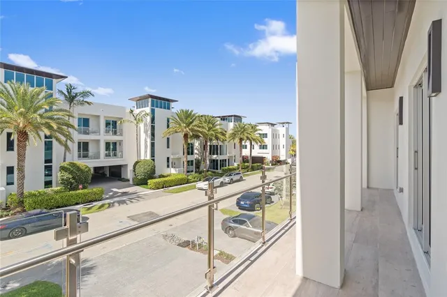 a bedroom with a bed and a table