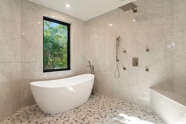 swimming pool with an outdoor seating