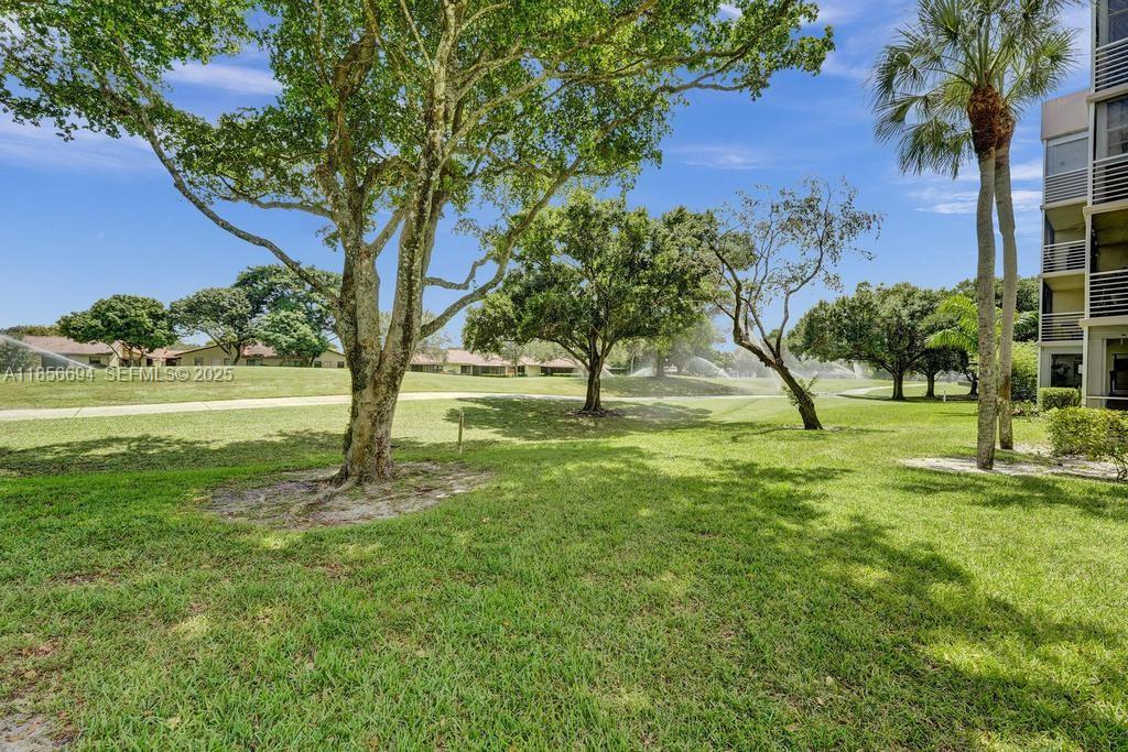 9520 Seagrape Drive, Unit 306 Davie, FL 33324 - Photo 16 of 20 a view of a garden with a tree