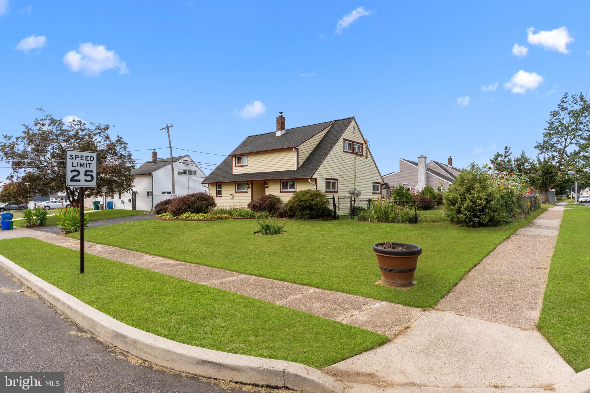 67 Greenbriar Road Levittown, PA 19057 - Photo 23 of 24 a view of outdoor space with garden