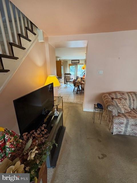 3107 South 13th Street Philadelphia, PA 19148 - Photo 5 of 35 a living room with furniture and a flat screen tv