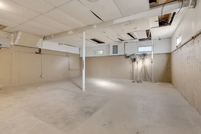 a view of empty room