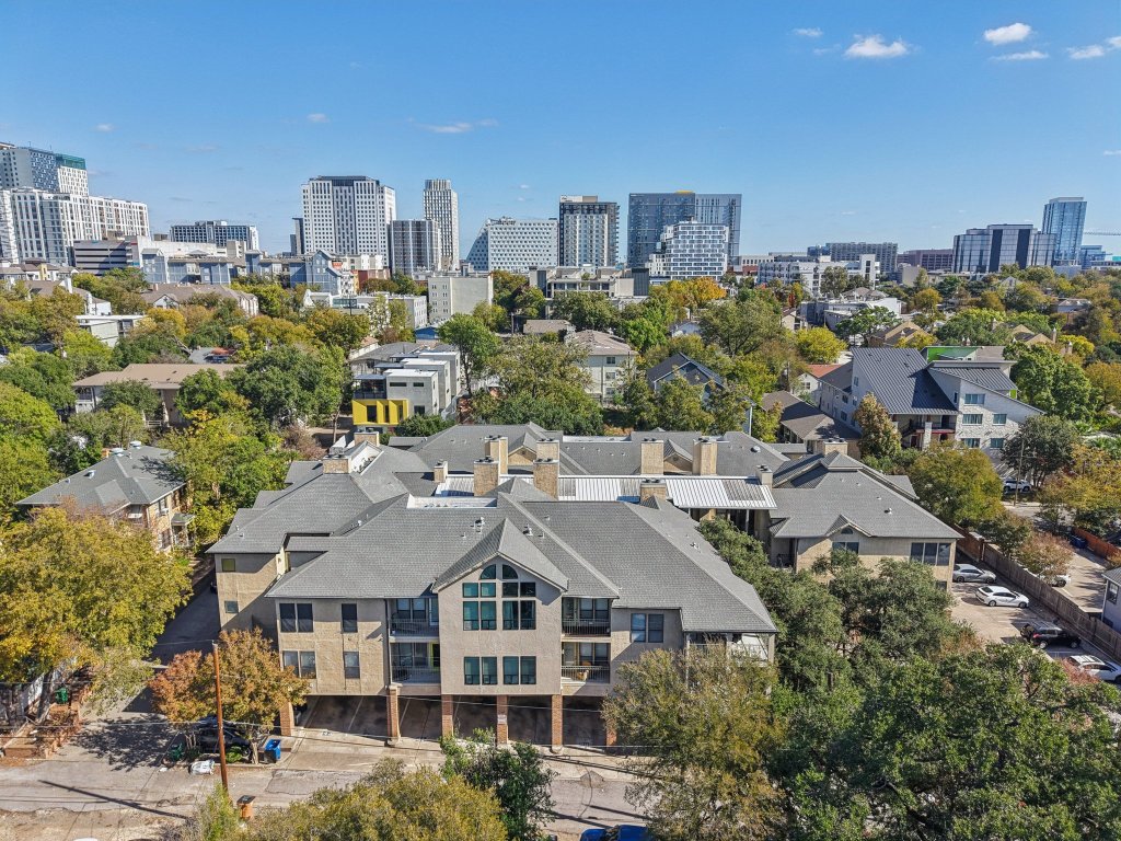 1910 Robbins Place, Unit 301 Austin, TX 78705 - Photo 24 of 29 a view of a city that is in middle of a city