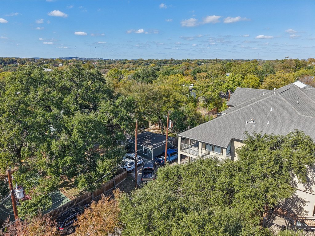 1910 Robbins Place, Unit 301 Austin, TX 78705 - Photo 28 of 29 aerial view of a house with a yard