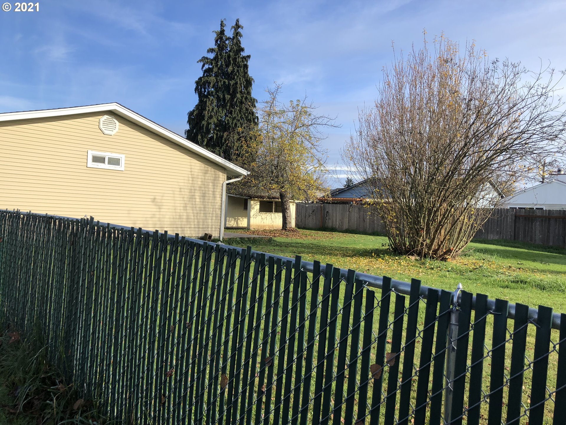 415 38th Street Springfield, OR 97478 - Photo 16 of 17 a view of a house with a small yard