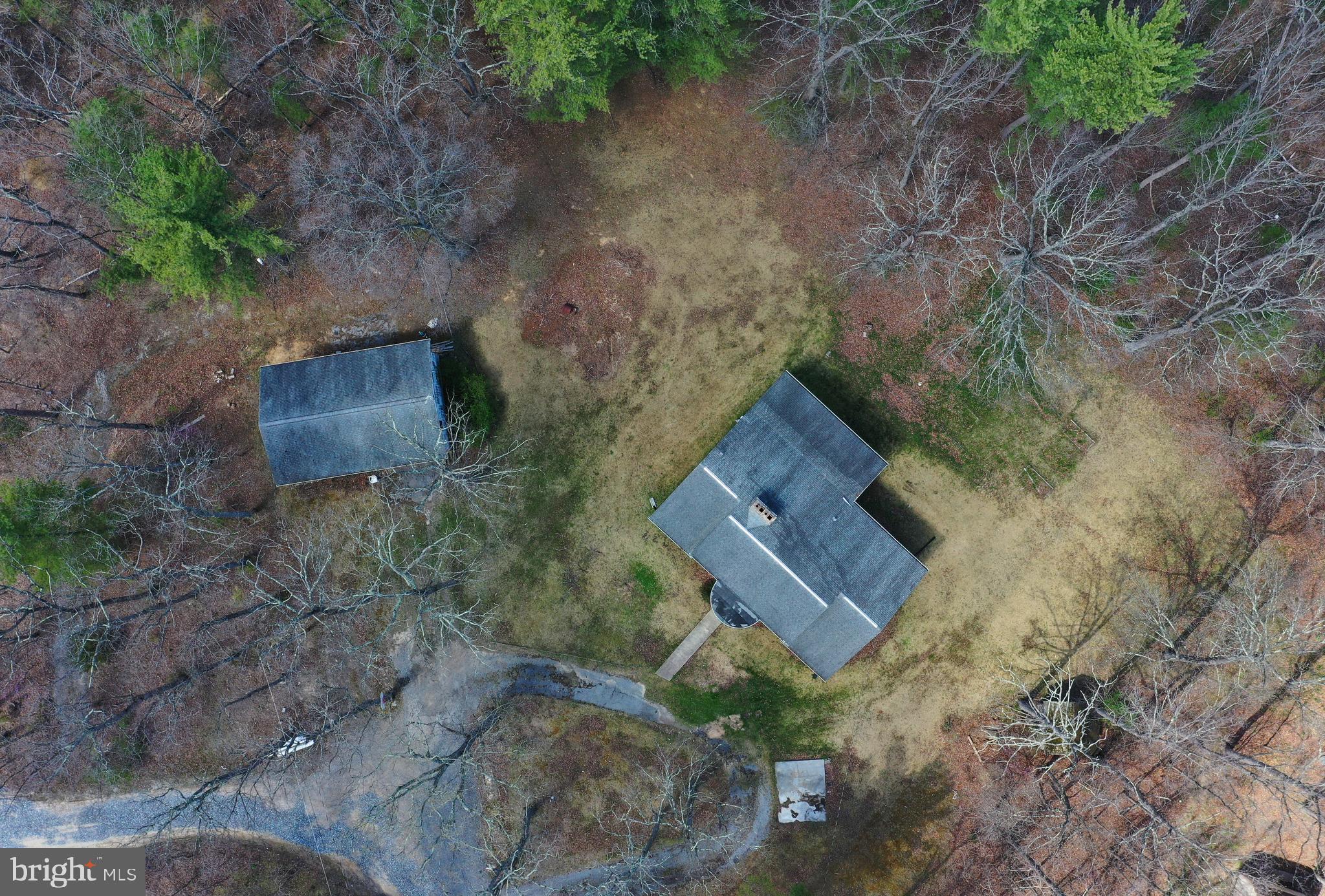 136 Ash Road Front Royal, VA 22630 - Photo 52 of 52 Aerial of house and garage