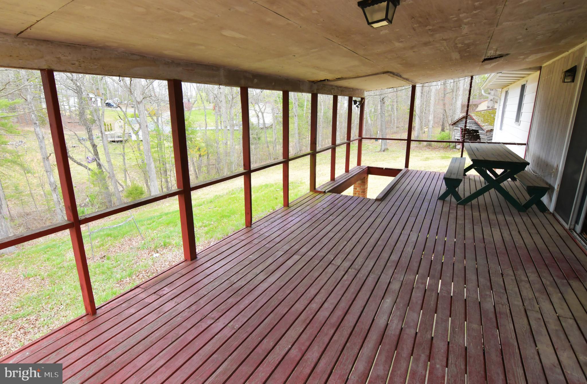 136 Ash Road Front Royal, VA 22630 - Photo 9 of 52 Covered rear deck