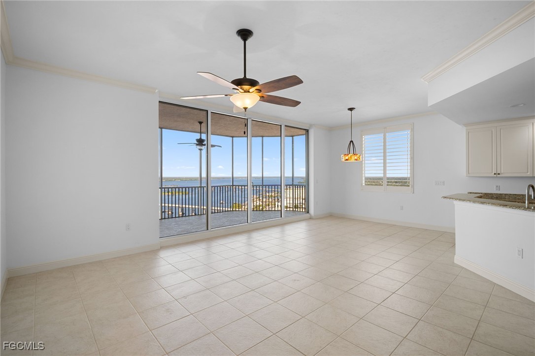 2090 West First Street, Unit F2806 Fort Myers, FL 33901 - Photo 15 of 34 a view of an empty room with a window
