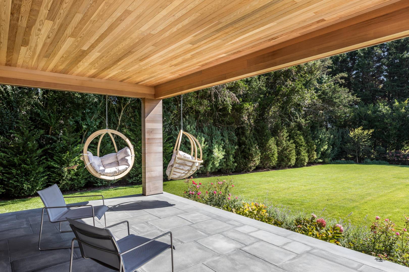 370 Pantigo Road East Hampton, NY 11937 - Photo 18 of 33 a view of swimming pool with a backyard