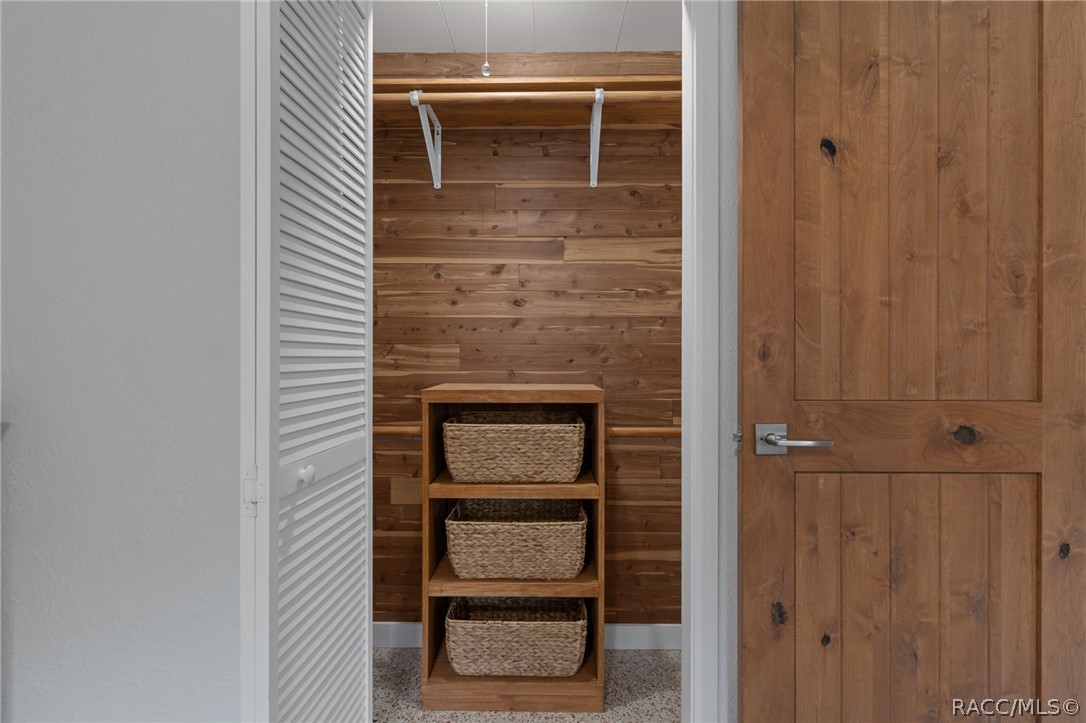 412 Ella Avenue Inverness, FL 34450 - Photo 16 of 51 Closets are cedar lined and outfitted with storage.