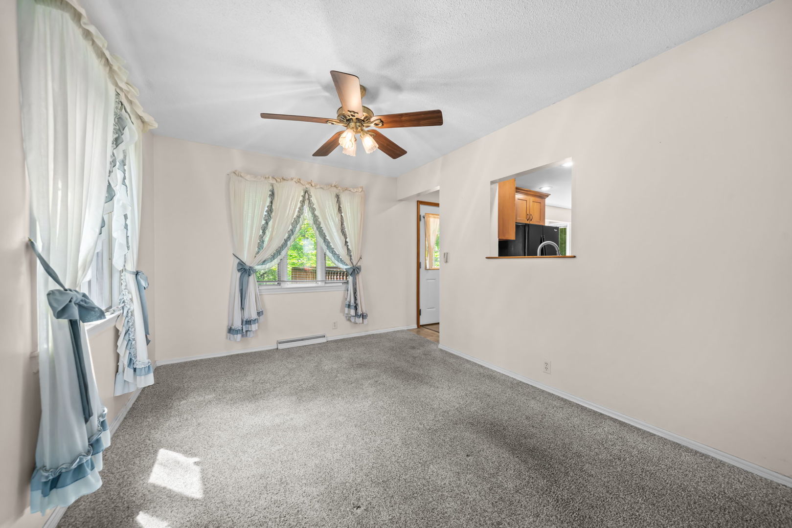 5748 South Skare Road Rochelle, IL 61068 - Photo 11 of 45 a view of an empty room with a window