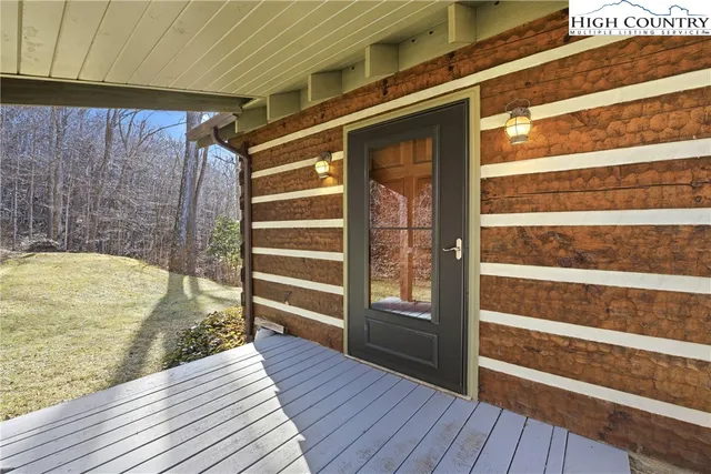 a view of outdoor space and deck
