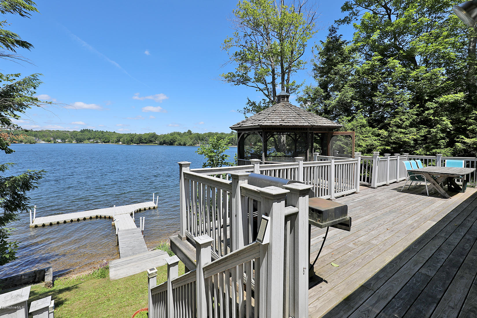 187 Shore Road Hinsdale, MA 01235 - Photo 2 of 32 DECK, GAZEBO & DOCK
