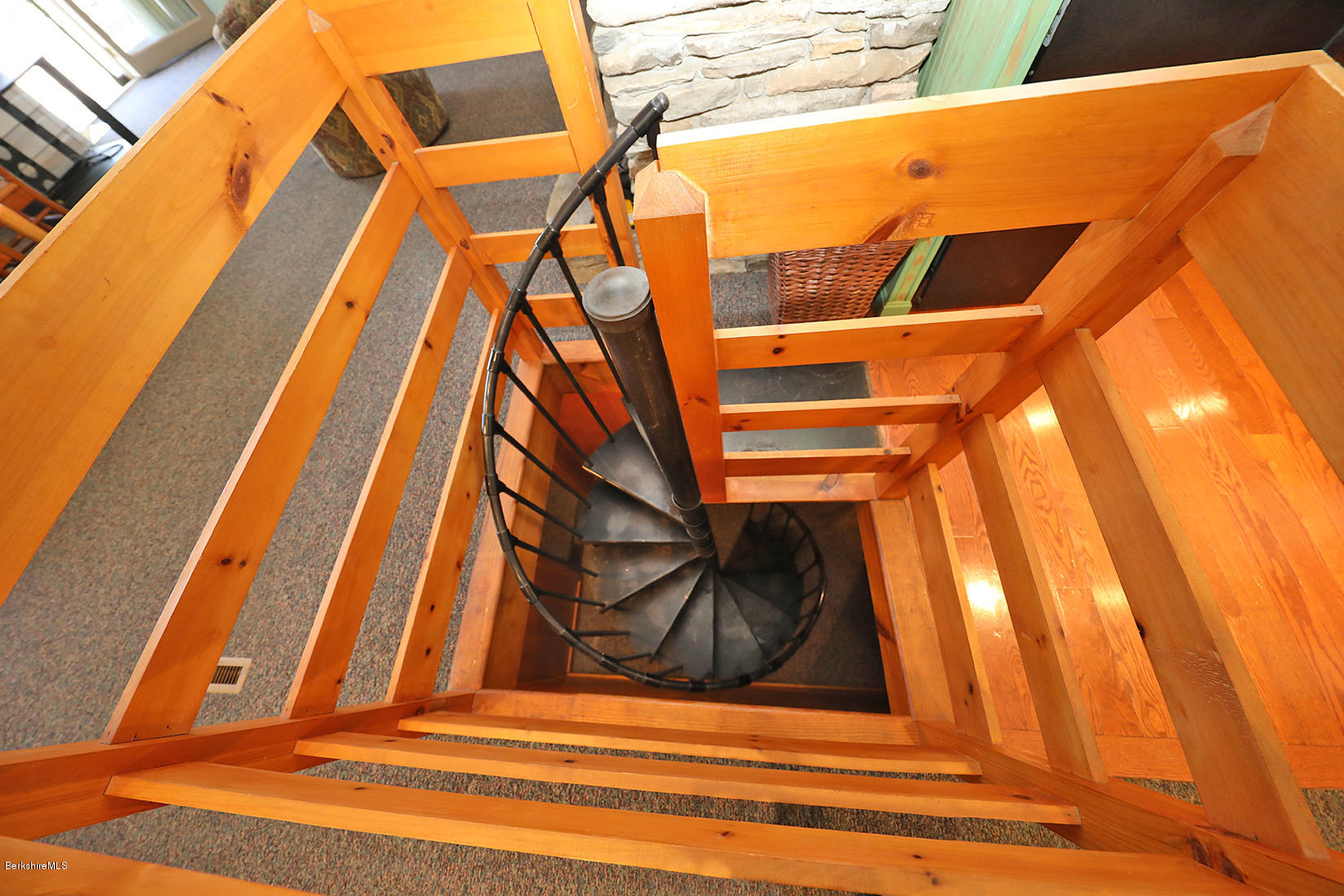 187 Shore Road Hinsdale, MA 01235 - Photo 26 of 32 SPIRAL STAIRS