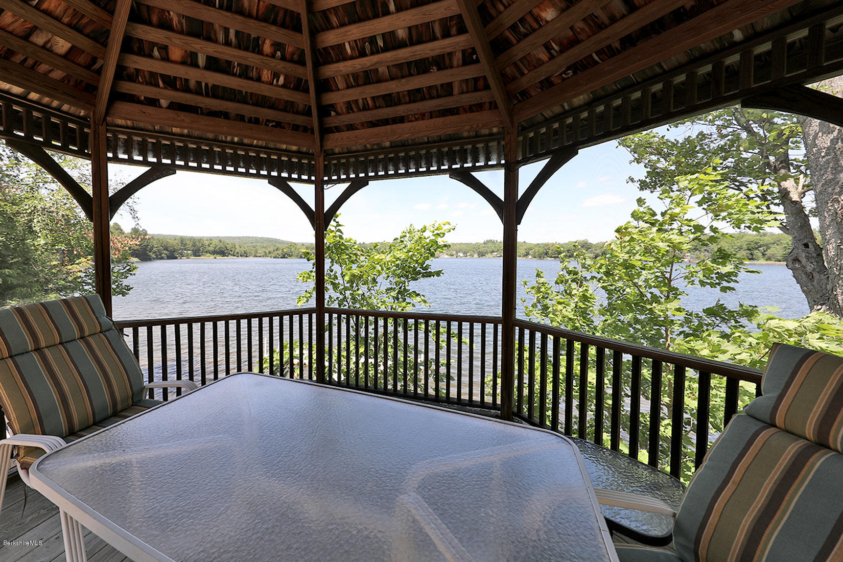 187 Shore Road Hinsdale, MA 01235 - Photo 5 of 32 GAZEBO OVERLOOKING THE WATER