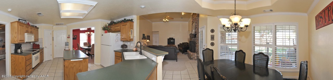 7904 Sheldon Road Amarillo, TX 79119 - Photo 6 of 19 Kitchen Panorama