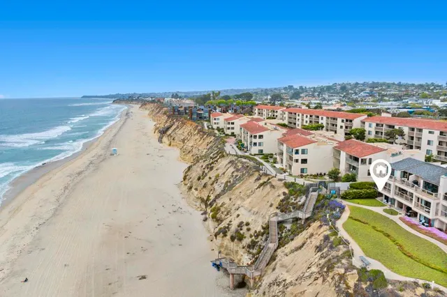 a view of city and ocean