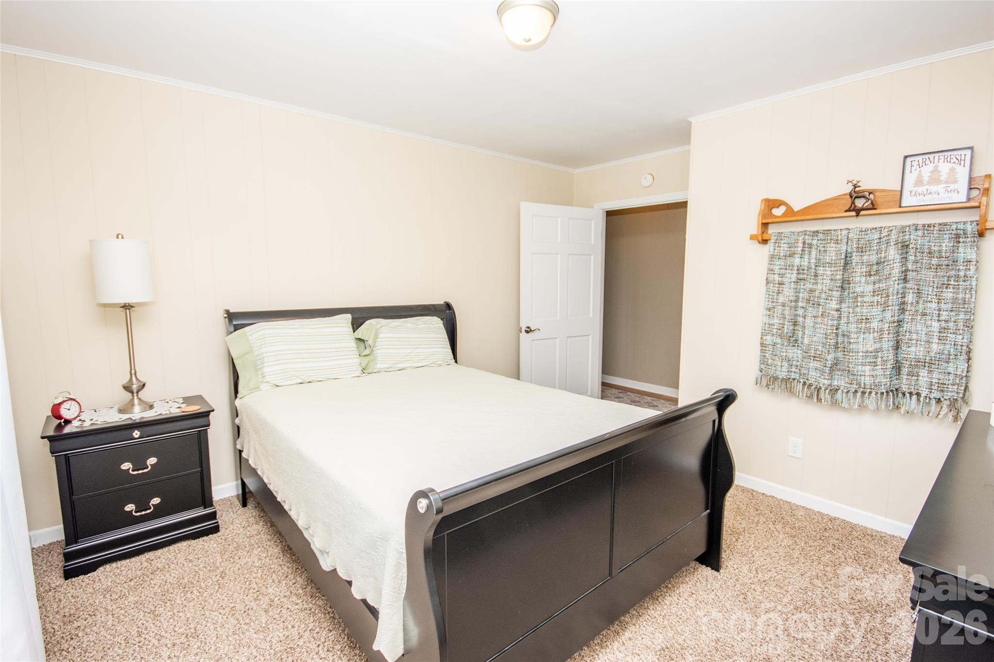 455 Mitch Road Union Grove, NC 28689 - Photo 29 of 44 a bedroom with a bed and a tv