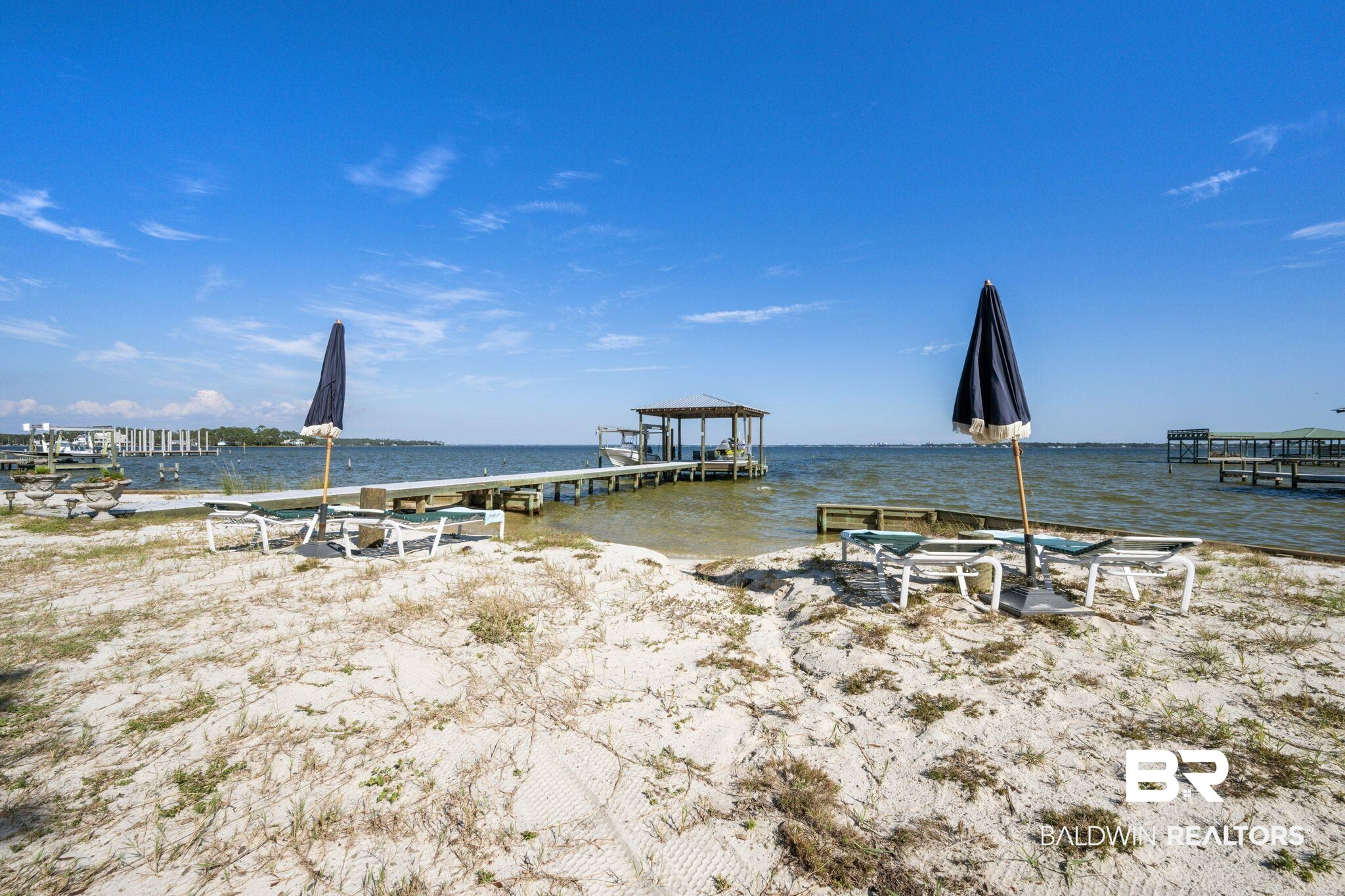 7646 Spring Branch Road Elberta, AL 36530 - Photo 40 of 85 Property view of water with a dock