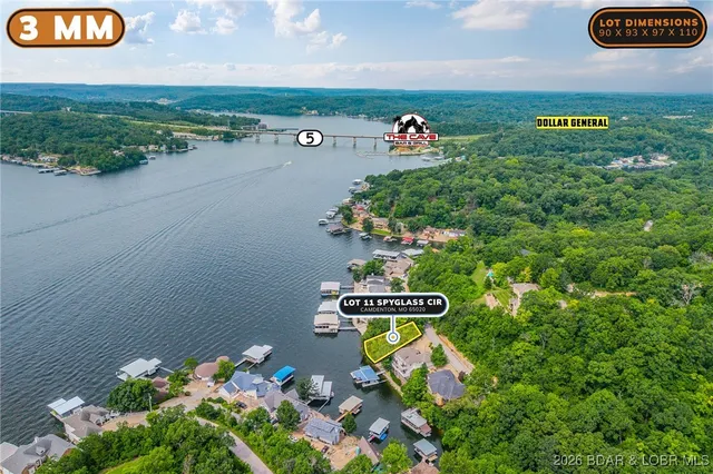 $199,500 | Lot 11 Spyglass Circle, Camdenton, MO 65020