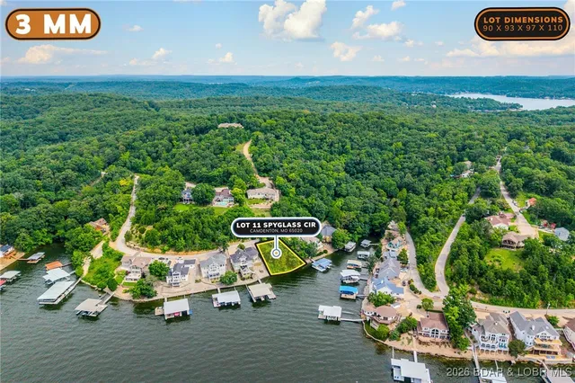 $199,500 | Lot 11 Spyglass Circle, Camdenton, MO 65020