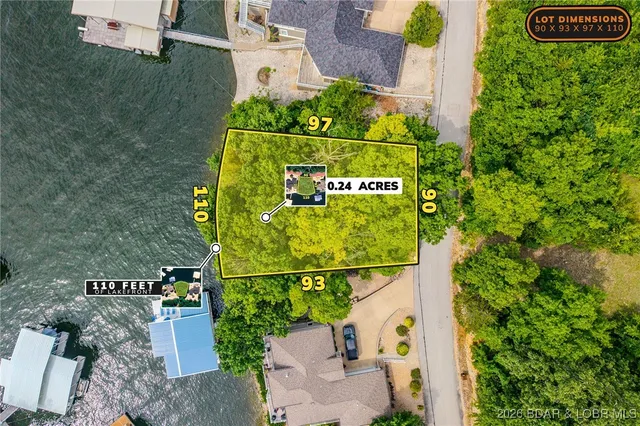 $199,500 | Lot 11 Spyglass Circle, Camdenton, MO 65020