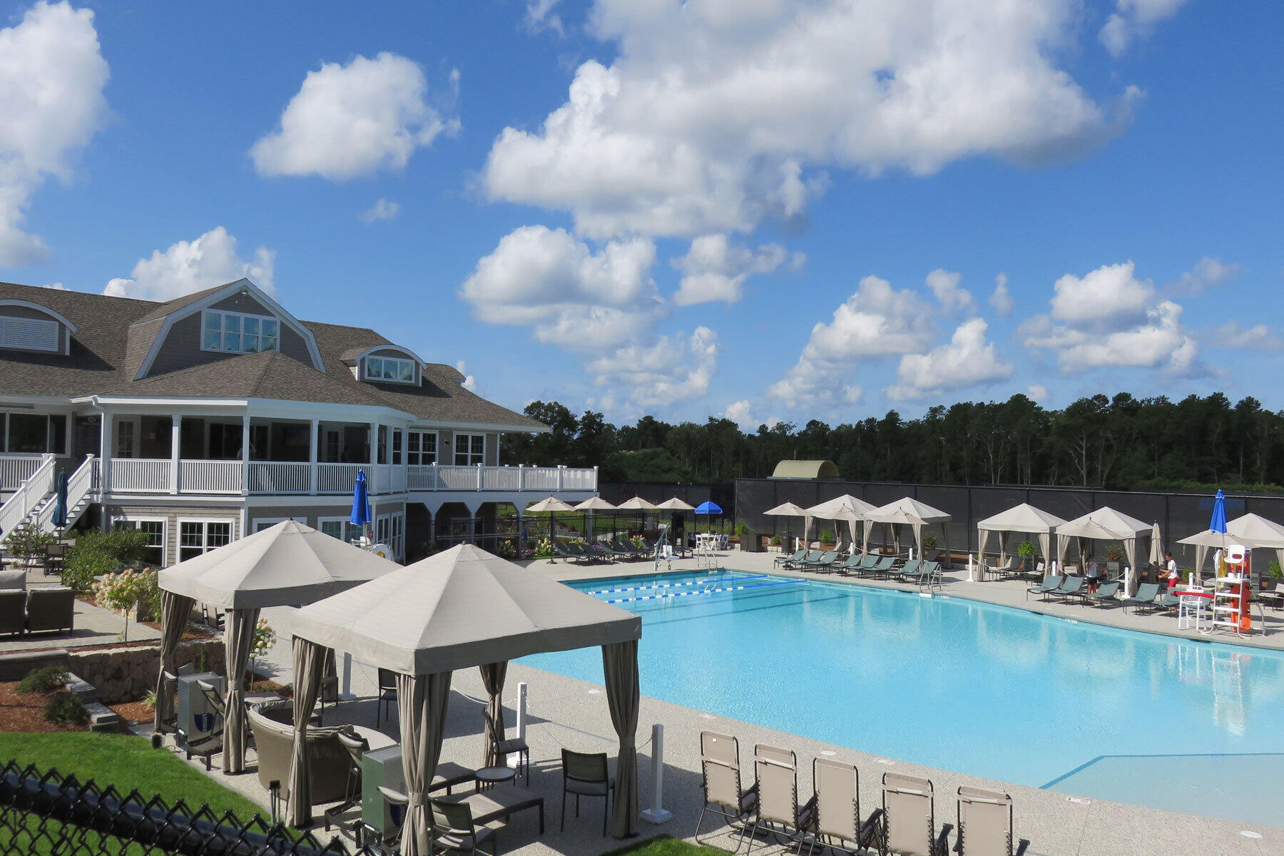 18 Cobblestone Circle Mashpee, MA 02649 - Photo 34 of 41 a view of a lake with sitting area