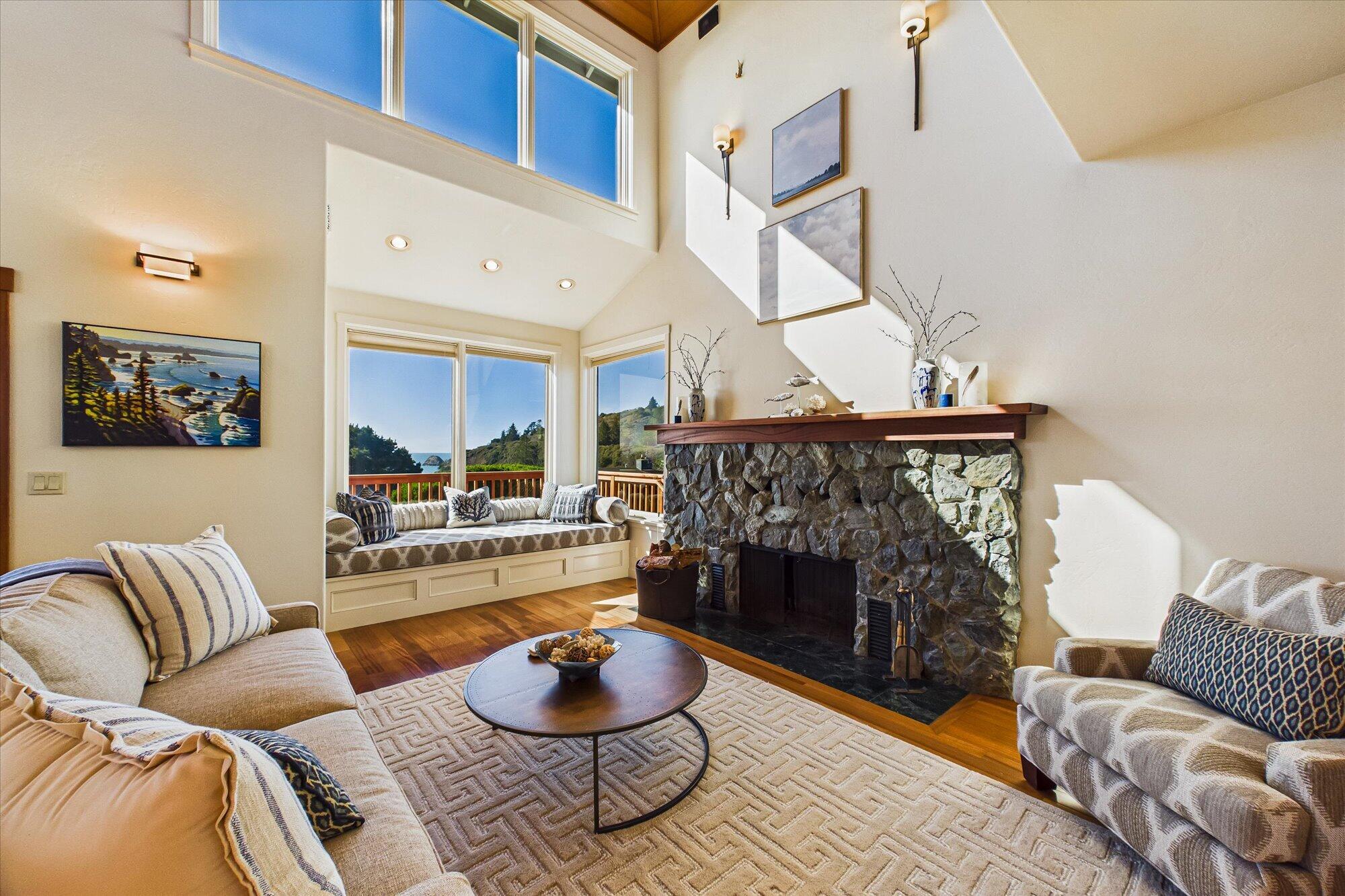 730 Edwards Street Trinidad, CA 95570 - Photo 8 of 73 Light filled and airy living room