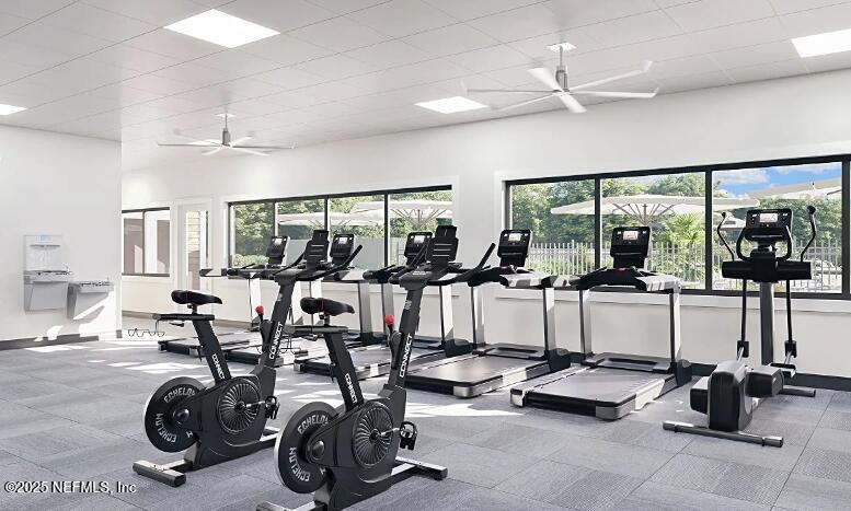 3363 Tupelo Loop Green Cove Springs, FL 32043 - Photo 24 of 26 a view of a room with gym equipment