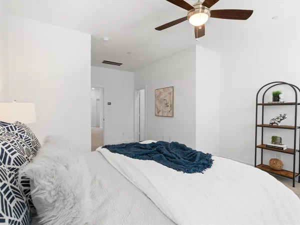 a view of a workspace with furniture