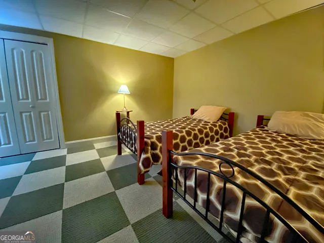 a view of a balcony with chairs