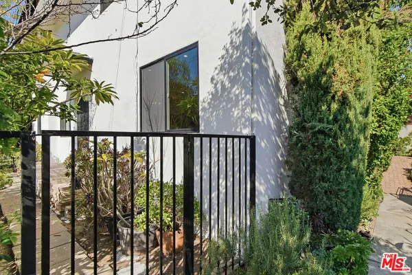 a view of a balcony