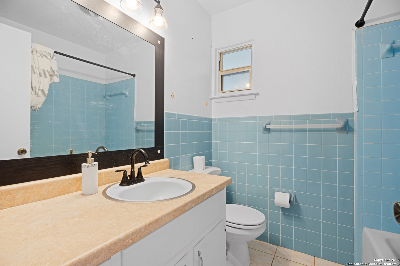 4427 First View Drive San Antonio, TX 78217 - Photo 23 of 26 a bathroom with a sink and a toilet