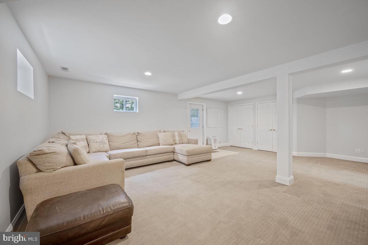 5410 Waneta Road Bethesda, MD 20816 - Photo 32 of 41 Recreation Room opens to side yard