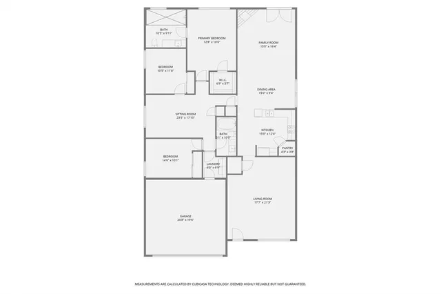 a picture of a bench in room