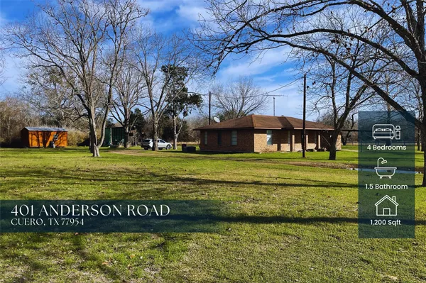 $1,650 | 401 Anderson Road, Cuero, TX 77954