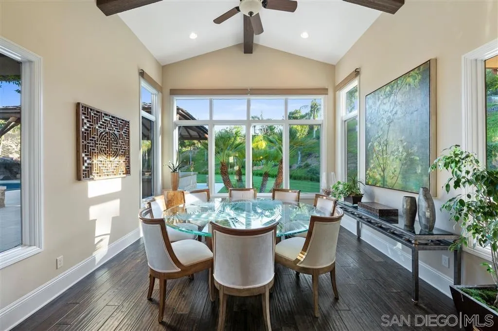 14480 Cheyenne Trail Poway, CA 92064 - Photo 13 of 23 a dining room with furniture window and outside view