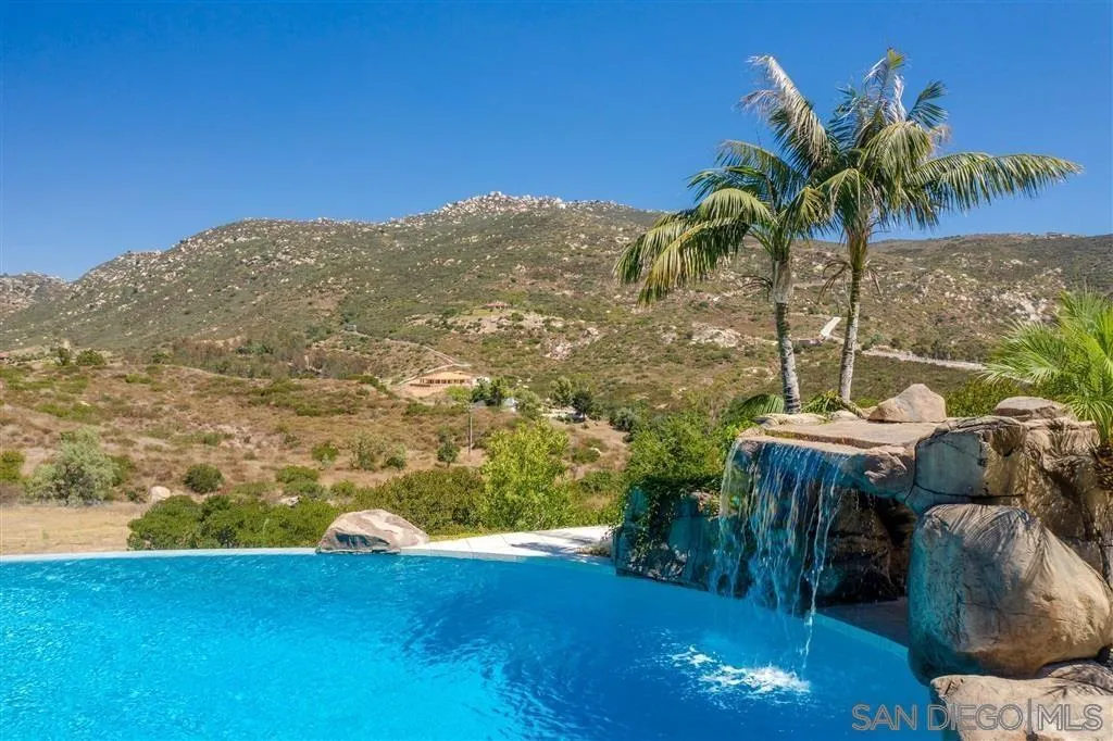 14480 Cheyenne Trail Poway, CA 92064 - Photo 3 of 23 a view of a backyard with plants