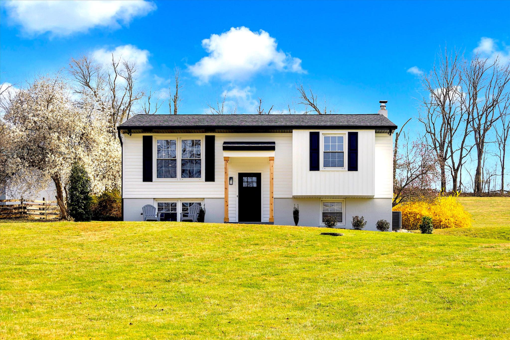 Charming updated home in the country.