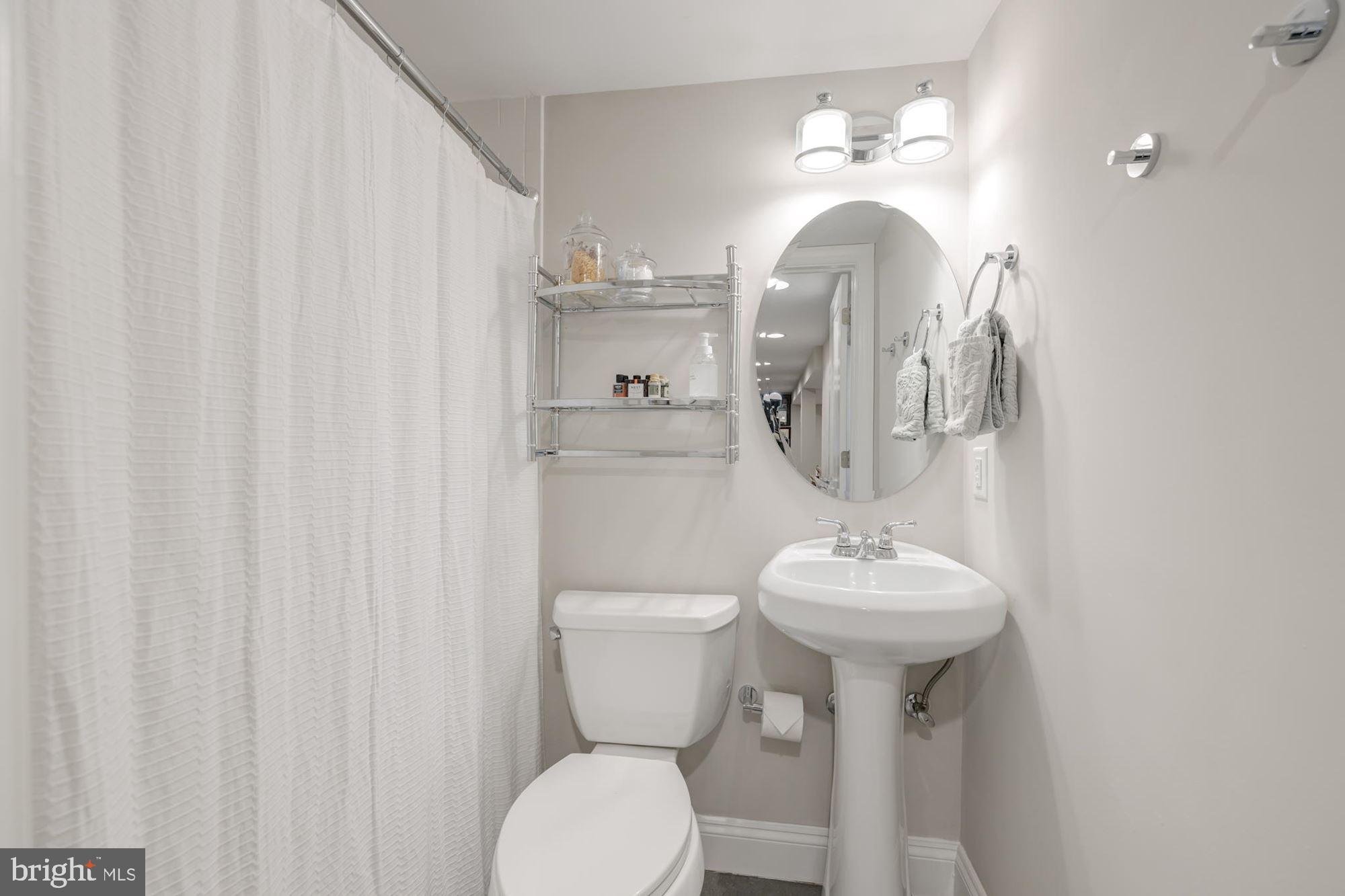 220 Randolph Place Northeast Washington, DC 20002 - Photo 17 of 19 Lower Level Bathroom