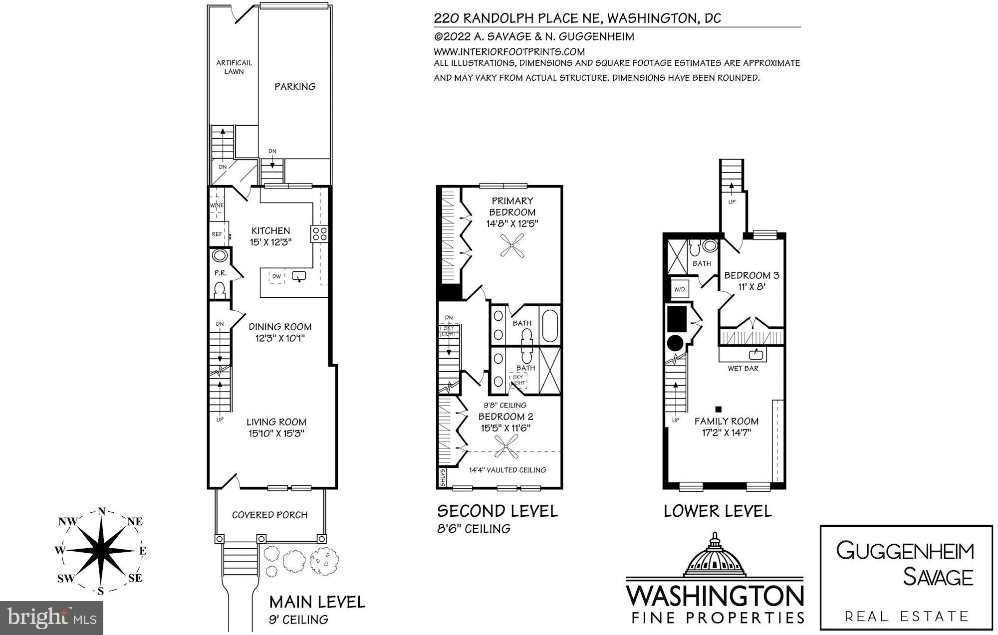 220 Randolph Place Northeast Washington, DC 20002 - Photo 19 of 19 Floor Plan