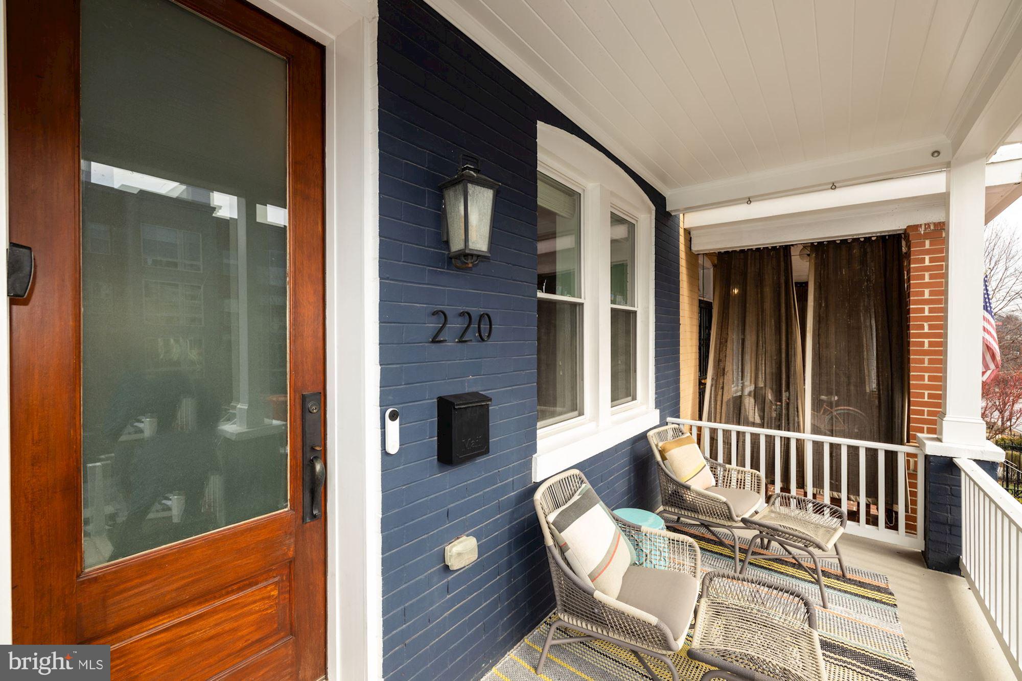 220 Randolph Place Northeast Washington, DC 20002 - Photo 2 of 19 Front Porch