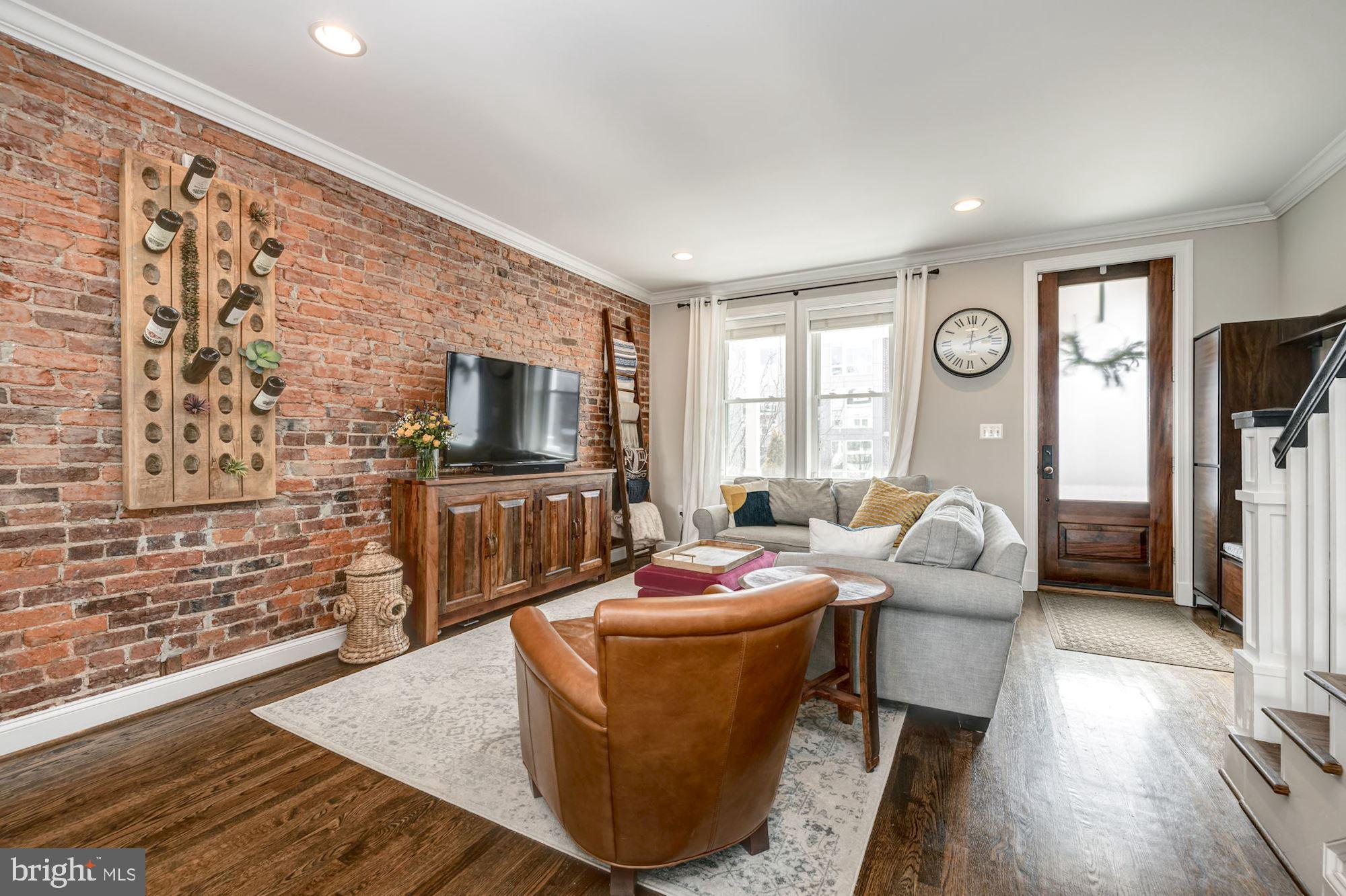 220 Randolph Place Northeast Washington, DC 20002 - Photo 3 of 19 Spacious Living Room